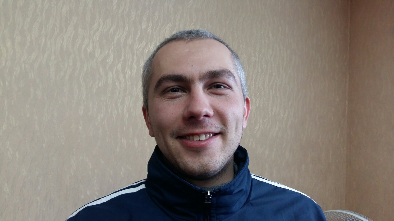Although Andrii came to Poltava to run from his past, he is glad that is where he found Jesus