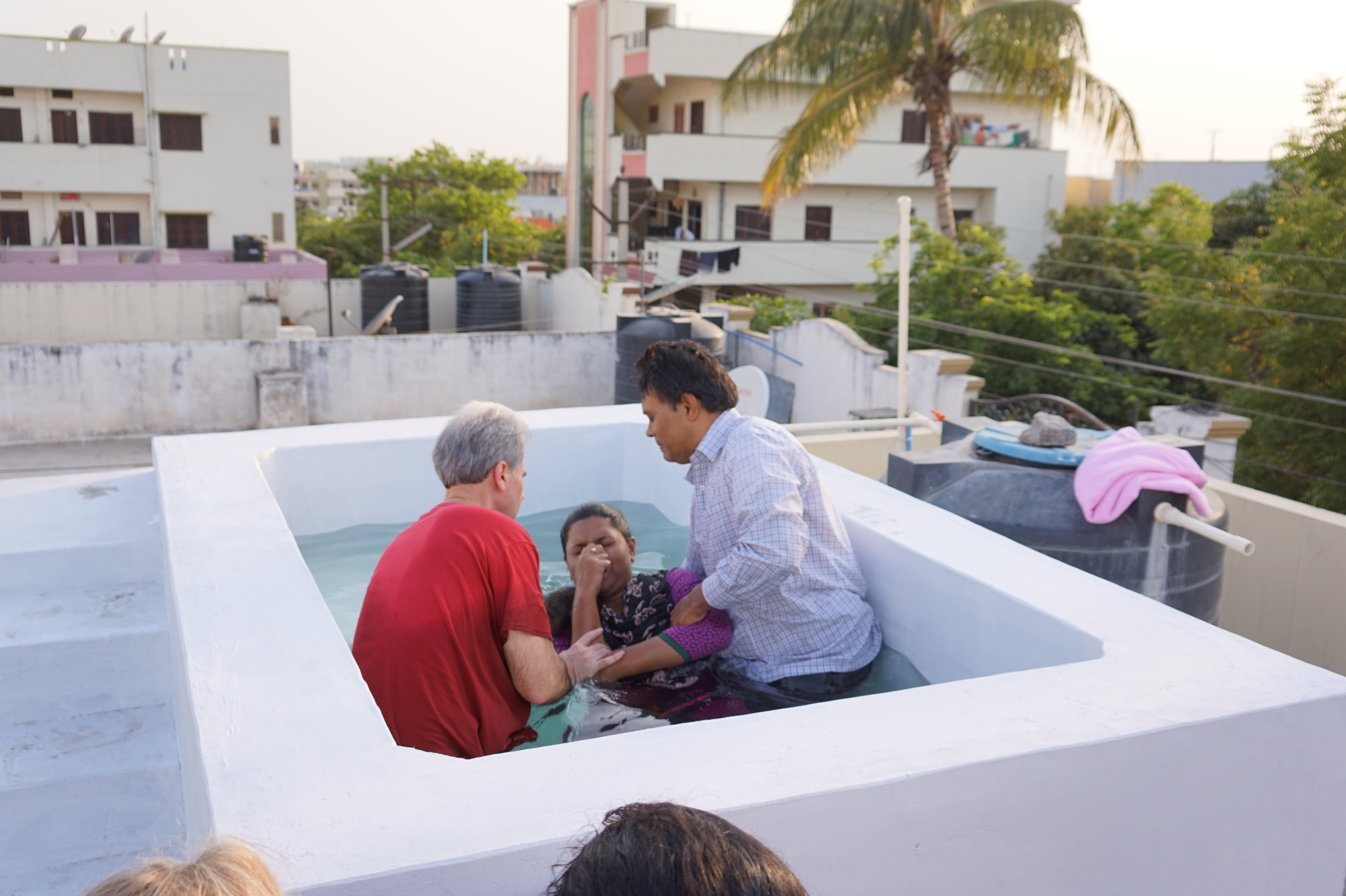A Whole Family Baptised into the Family of God – Satyanarayanpuram, India   