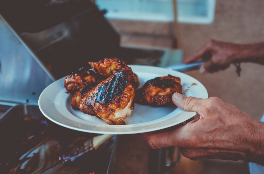 Burnt BBQ Chicken