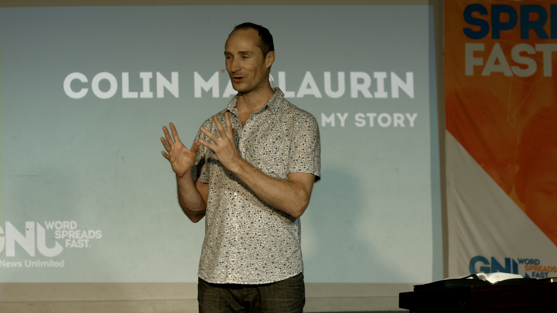 2016 01 30 Colin Maclaurin My Story Good News Unlimited