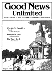 Good News Unlimited August 1986 Issue