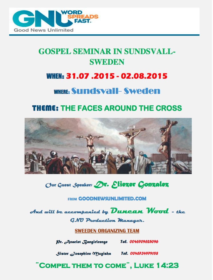 Gospel Seminar in Sweden