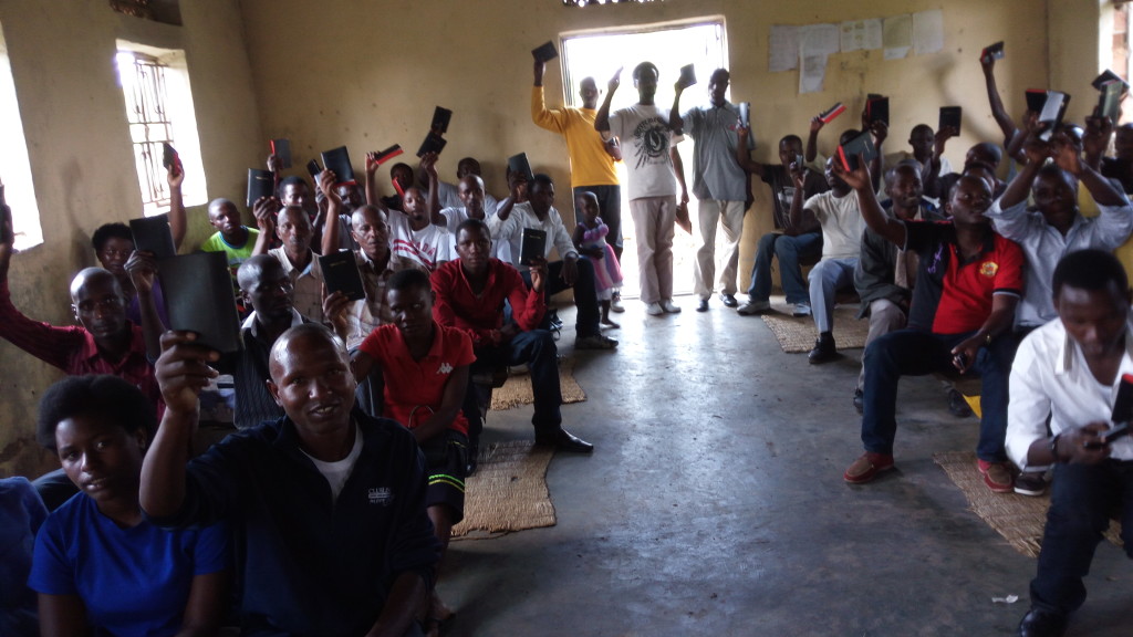 Joy erupts as Bibles reach M23 Congolese rebel soldiers