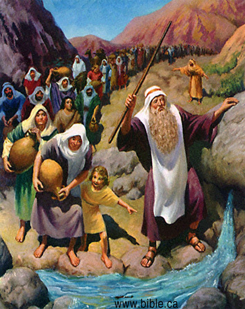 Moses Strikes The Rock 814x1024 