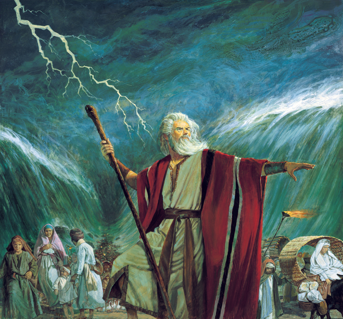 Story of moses summary picture