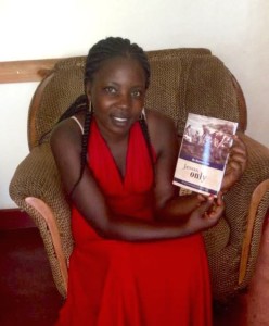 Sarah is grateful to have a copy of the Jesus Only book to help share the Gospel.