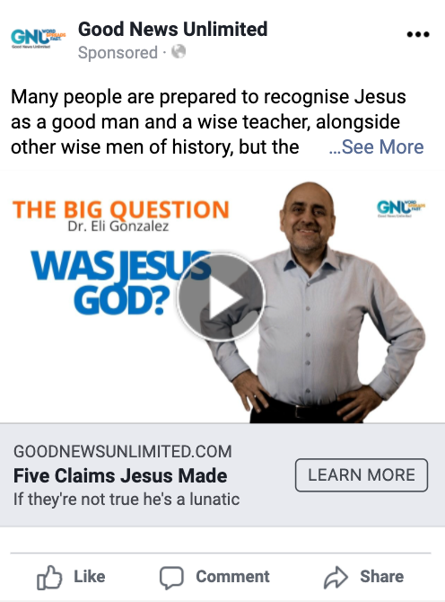 was jesus god? Was Jesus God FB Preview 1