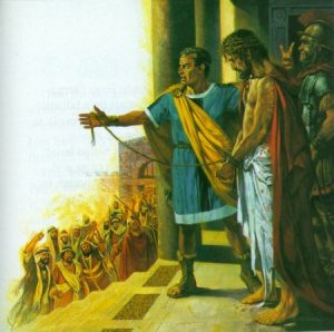 jesus barabbas crowning