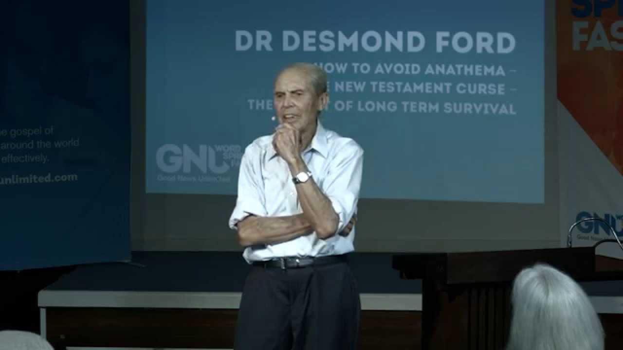 Dr.desmond ford live #9